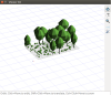 Checking: opening a 3D viewer from the 2D viewer after a 20 years long simulation: the new trees are visible, they are growing with the others